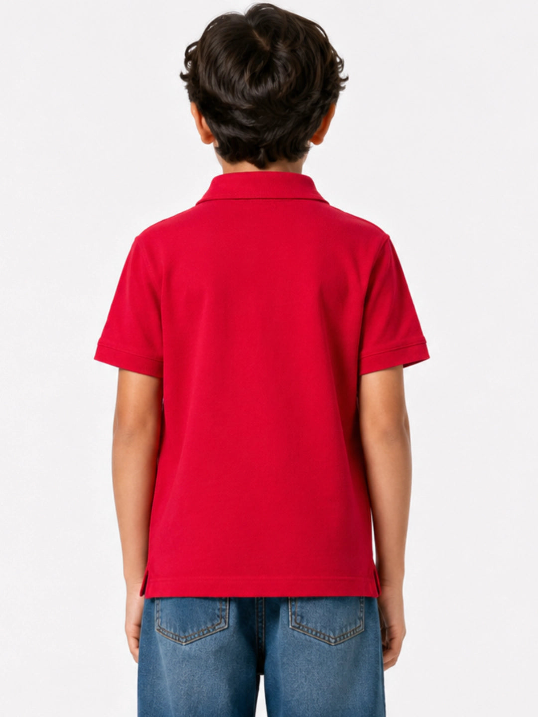 BOYS LITTLE SAILOR EMBROIDERED POLO SHIRT