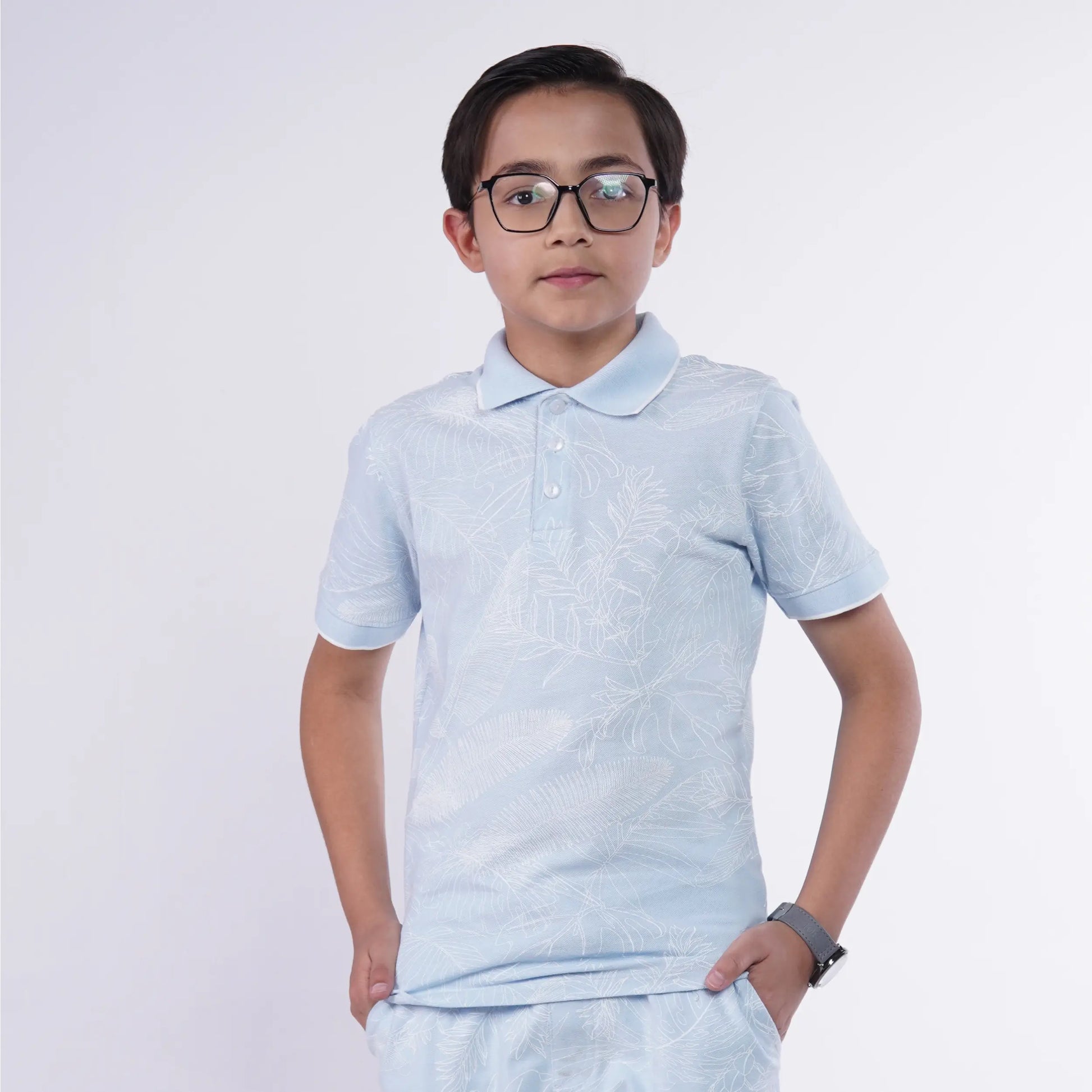 Allover Printed Polo image 0