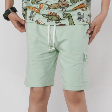 Green Cargo Shorts image 0