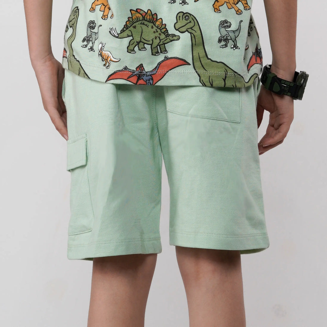 Green Cargo Shorts image 0