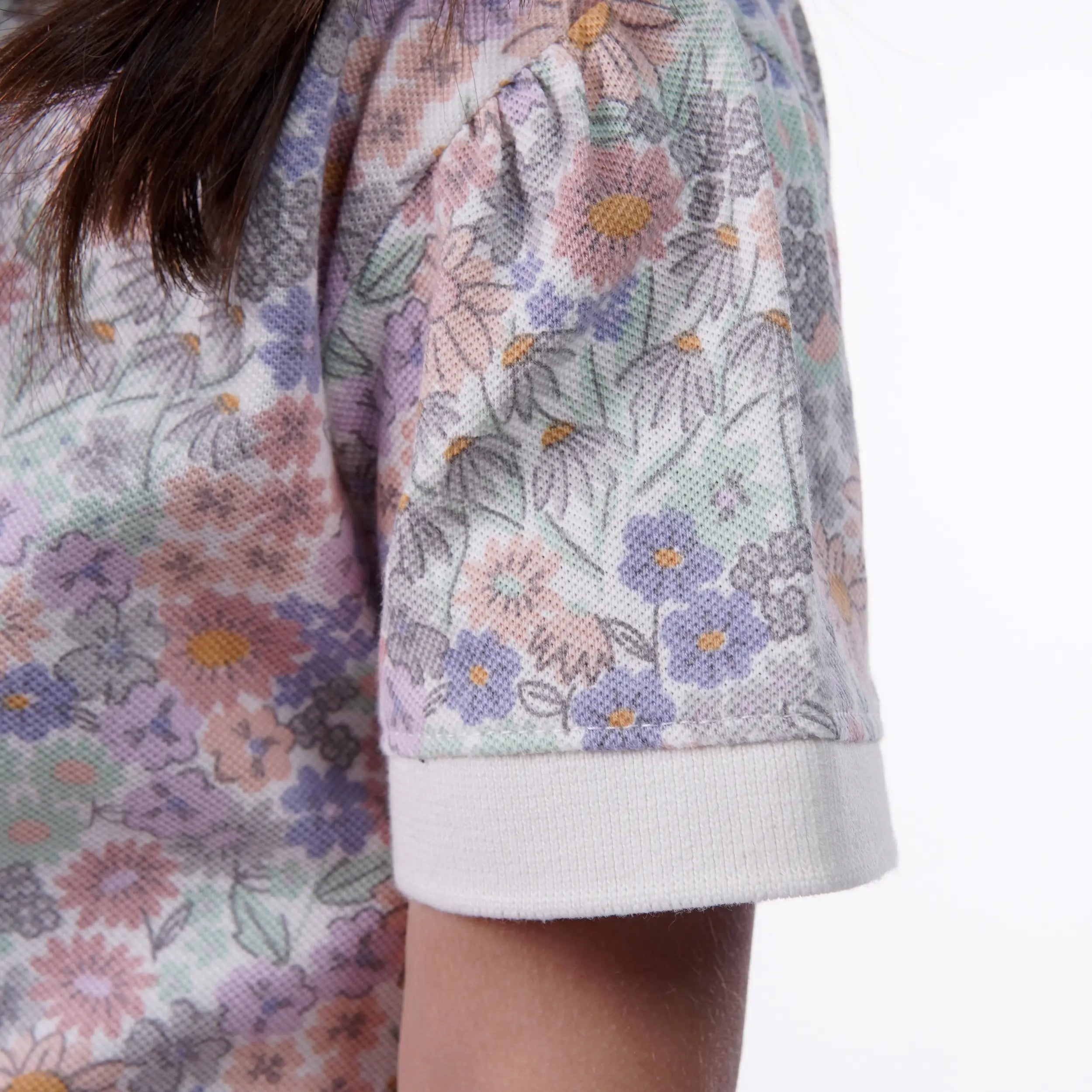 Girls Printed A-Line Polo image 2