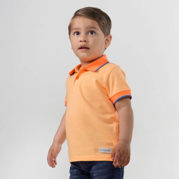 Junior Pumpkin Orange Polo image 0