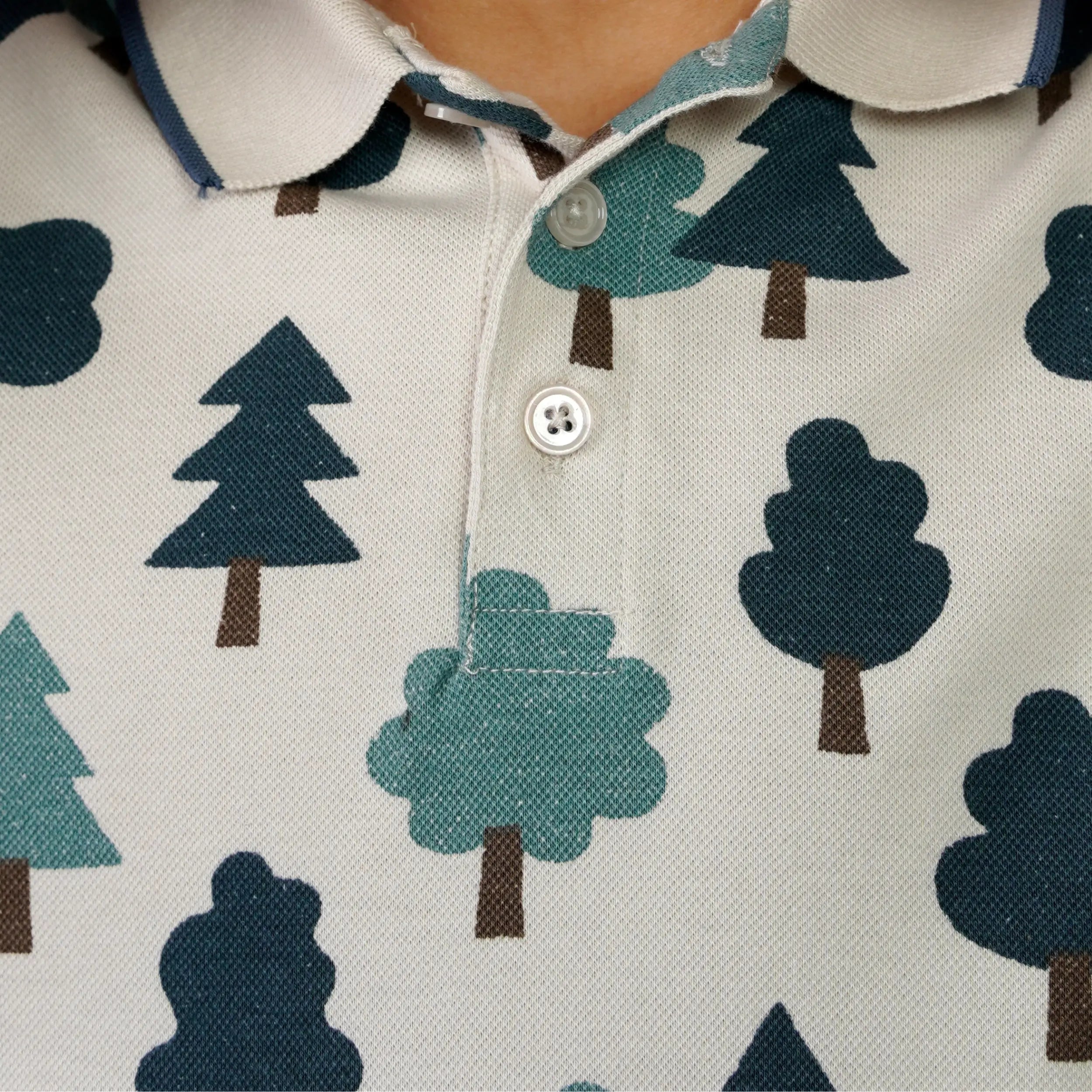 Moonbeam Tree Printed Polo image 3
