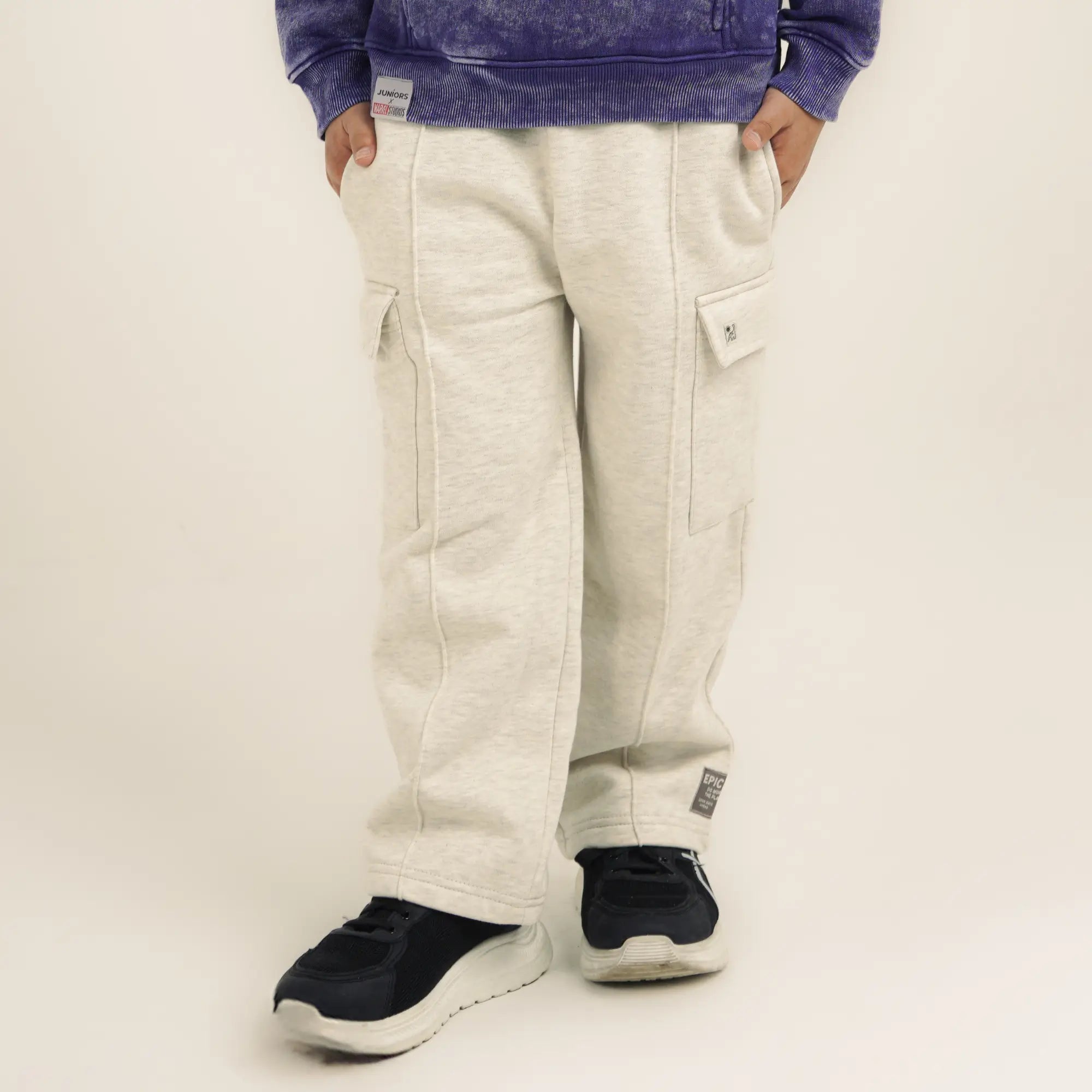 Epic Win Cargo Trouser - Heather Grey