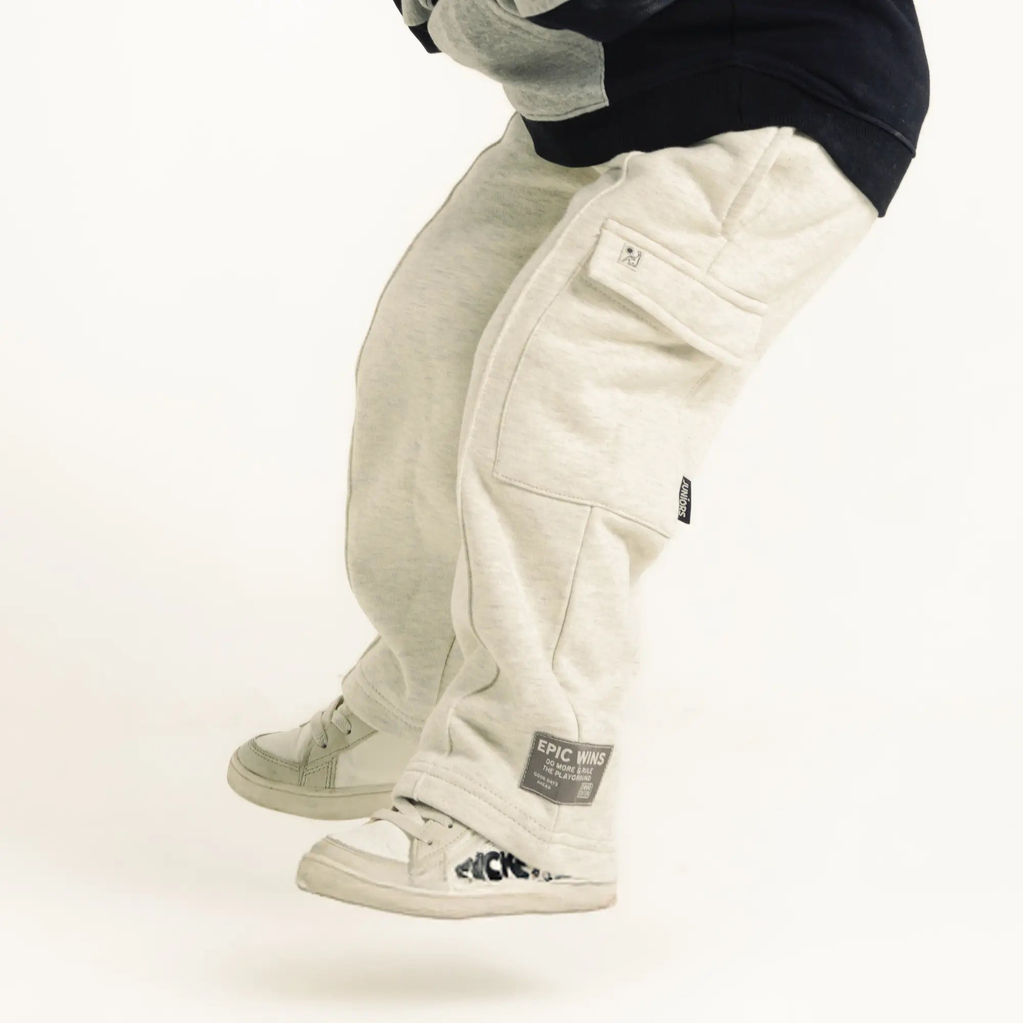 Epic Win Cargo Trouser - Heather Grey