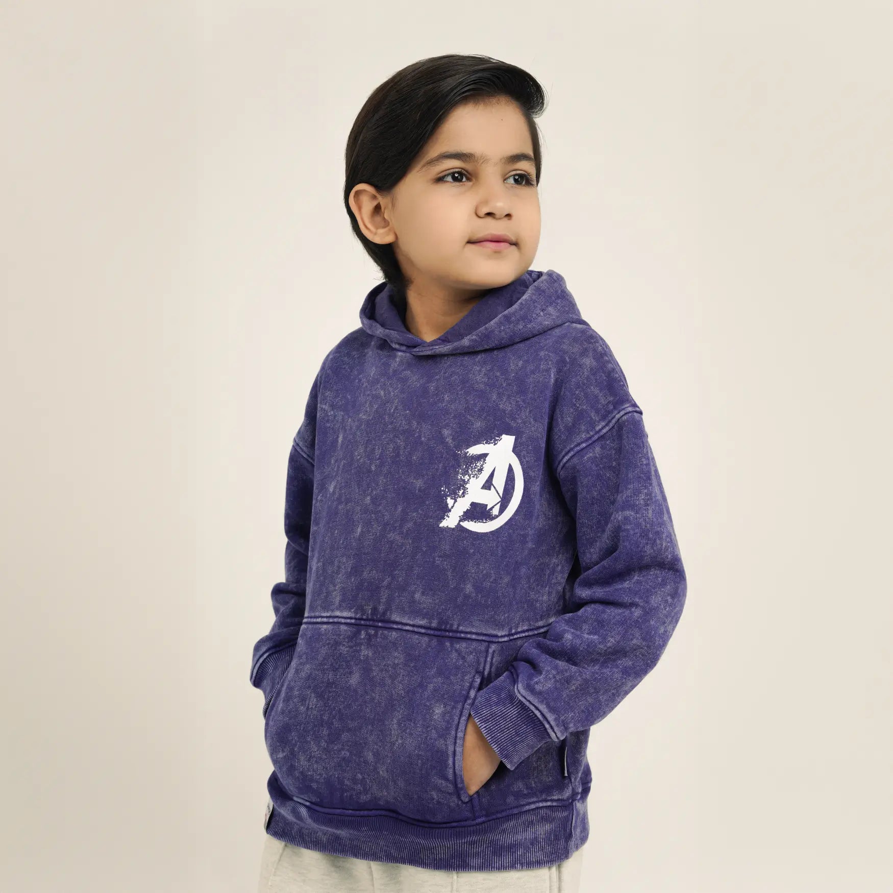 Avengers Hoodie - Acid Wash