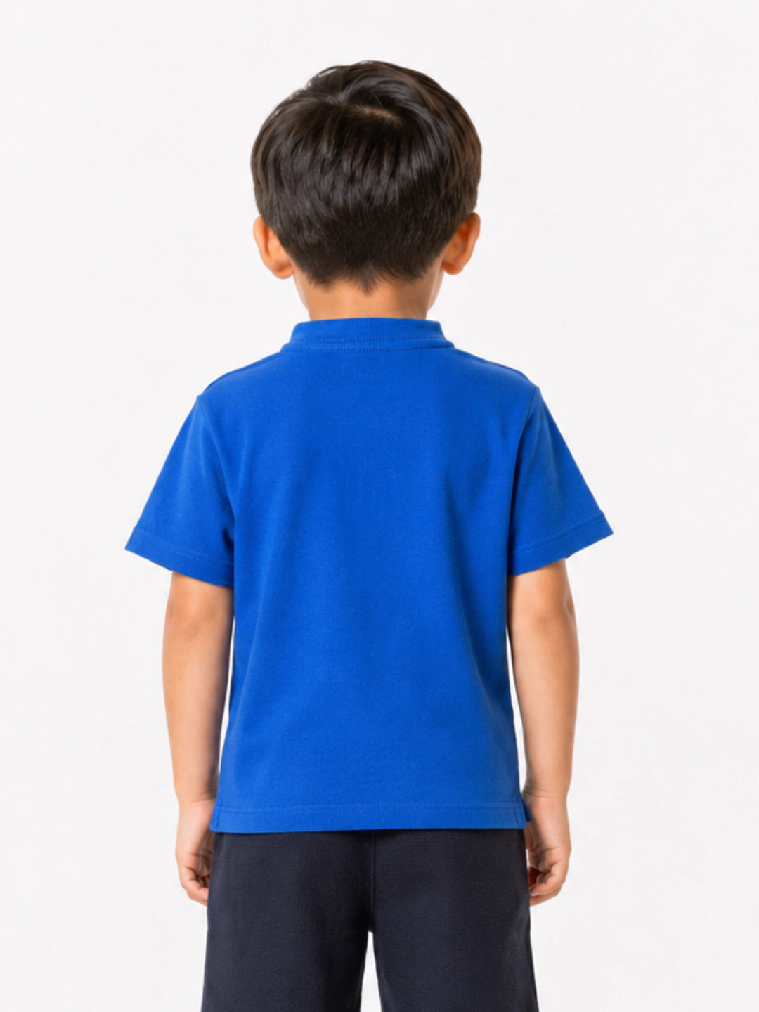 BOYS BOAT PRINT HENLEY SHIRT
