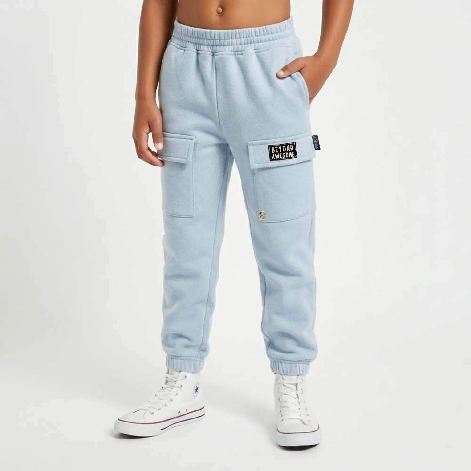 Beyond Awesome Four Pocket Trouser - Dusty Blue