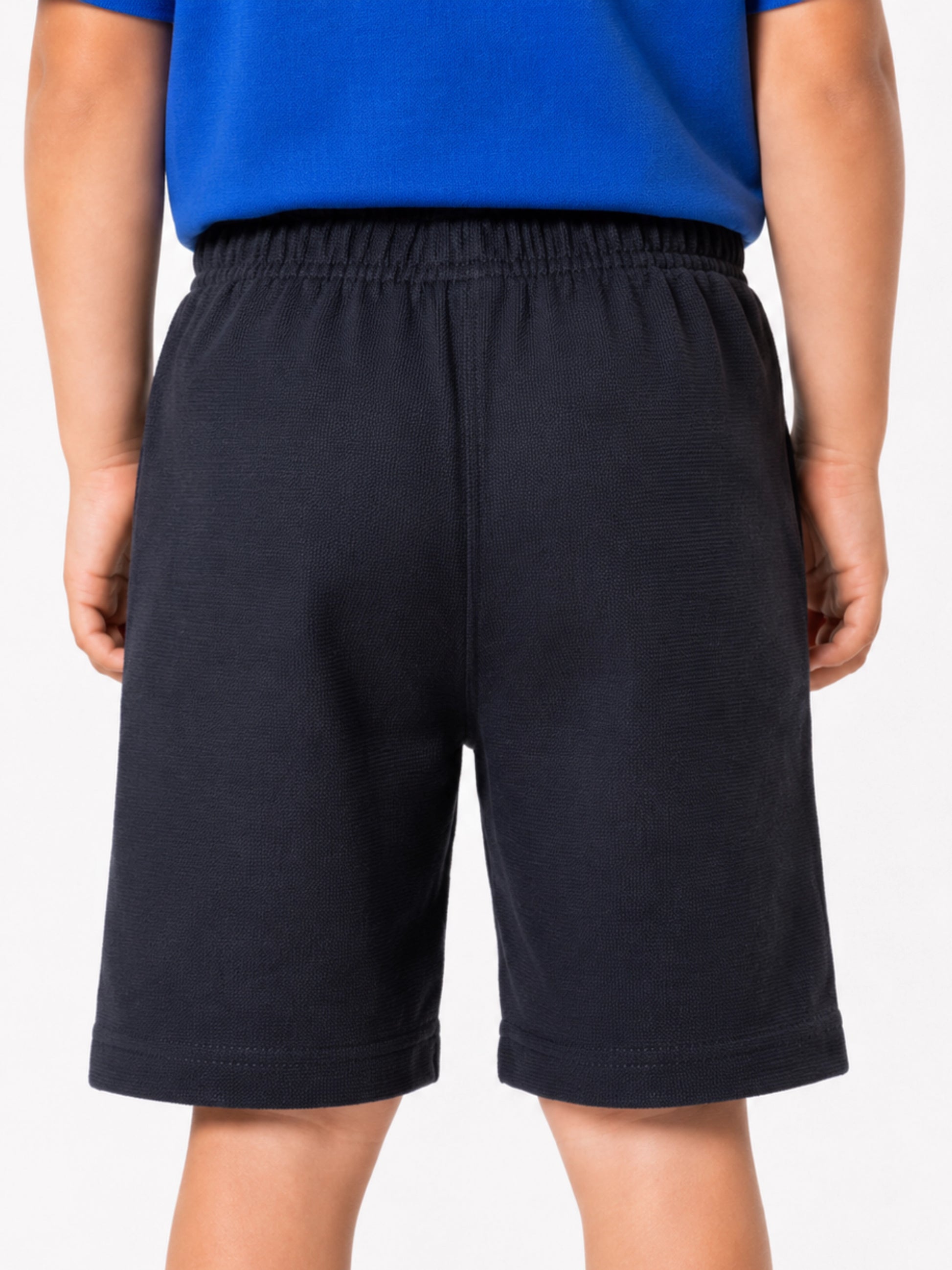 Boys textured waffle shorts by Juniors.pk