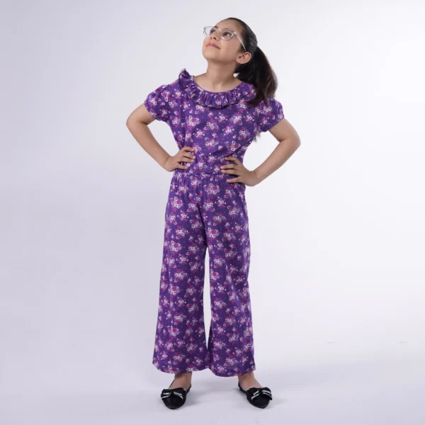 Girls Floral Jumpsuit Juniors.pk