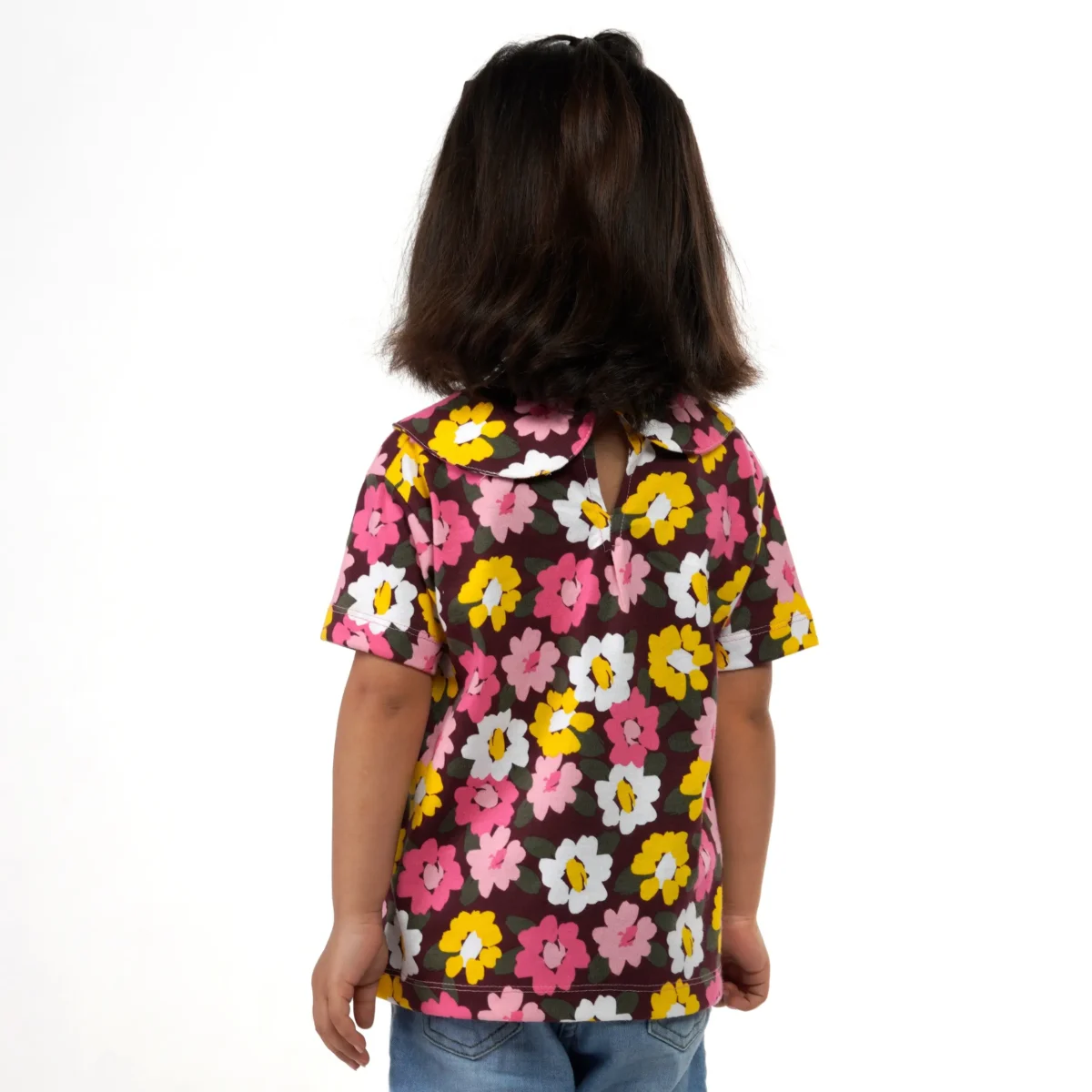 Girls Floral Tee Juniors.pk