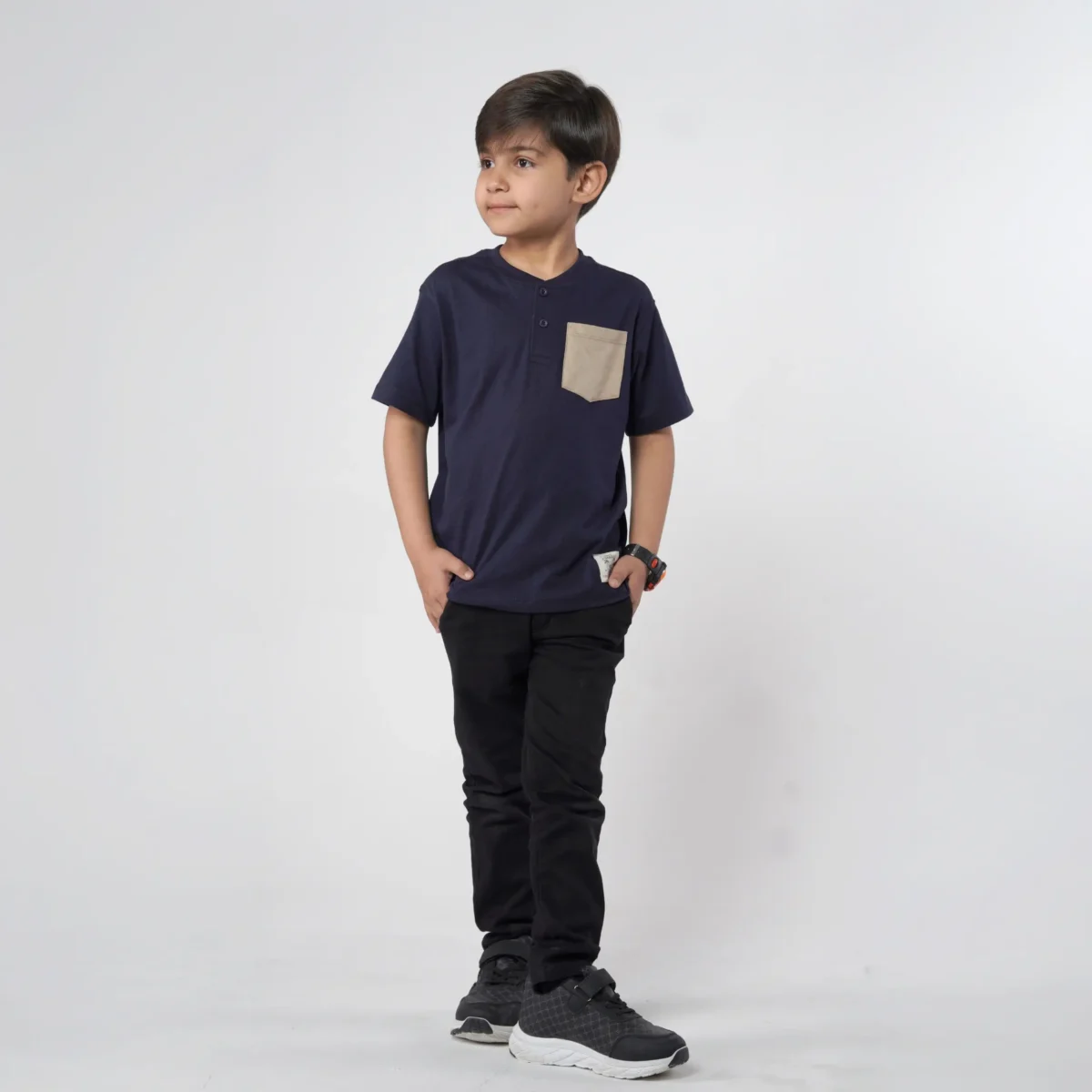 Navy Paradise Henley - Image 2