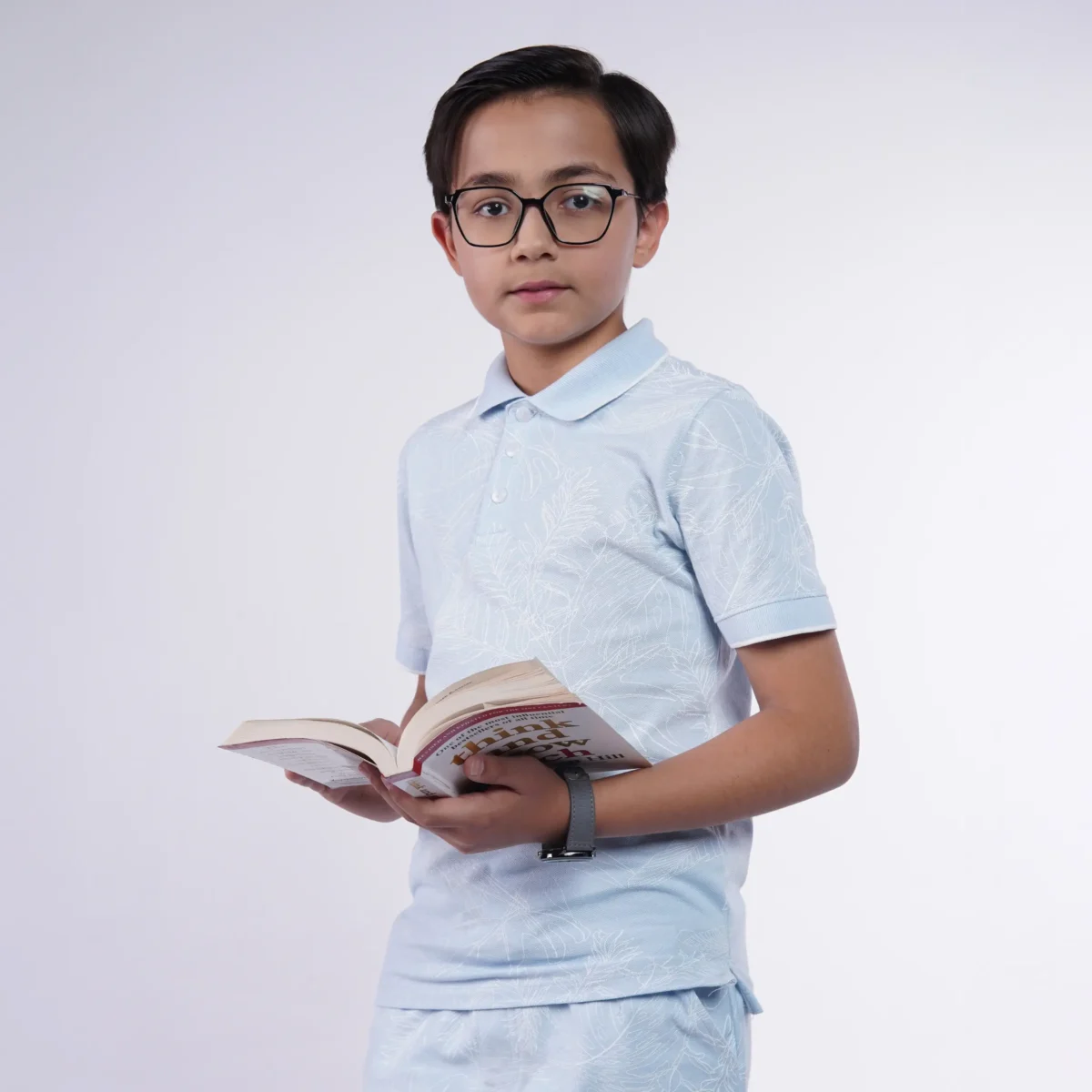 Allover Printed Polo - Juniors.pk