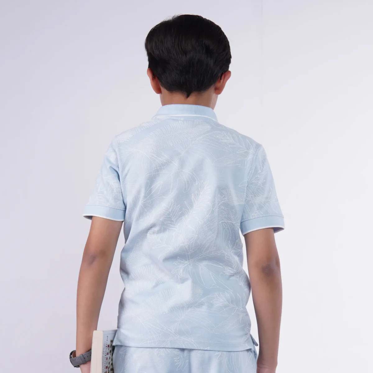 Allover Printed Polo - Juniors.pk