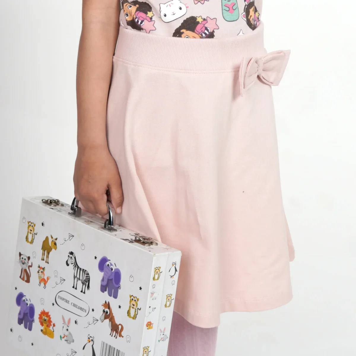 Girls Pink Skirt Juniors.pk
